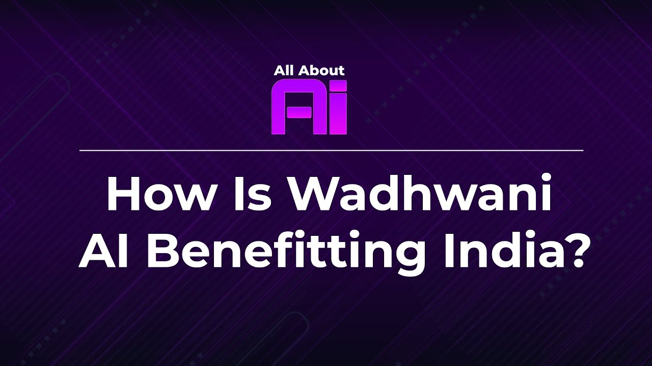 How Is Wadhwani AI Benefitting India? | NDTV Profit