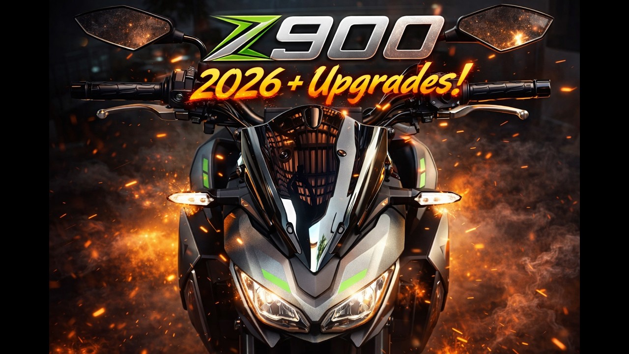 Kawasaki Z900 2026 - NOVO UPGRADE!!🔥