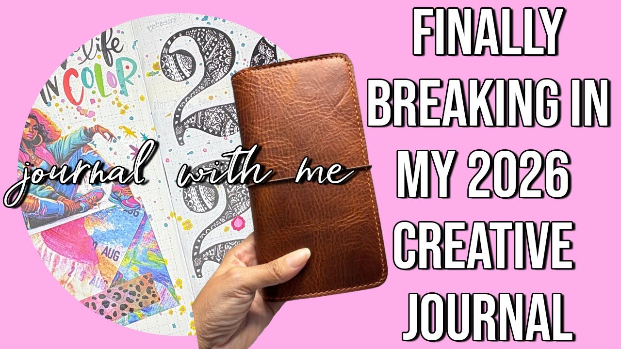 Journal With Me: Finally Breaking In My New Journal for 2026!