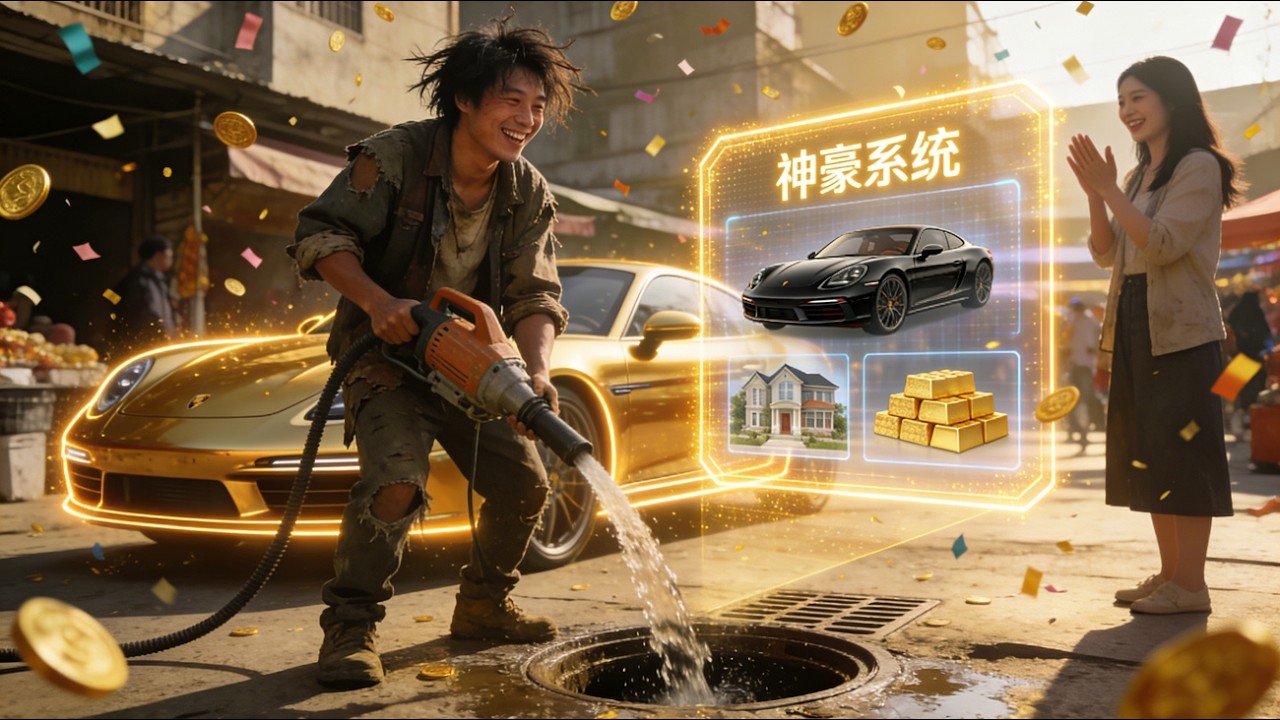 【完結】🔥誰說文外賣員沒前途？林楓綁定神豪系統，特殊任務一完成，保時捷直接開回家！