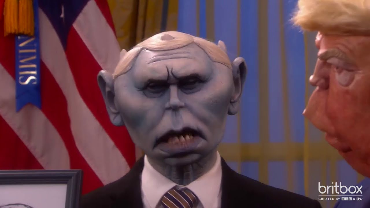 Spitting Image is calling the US election... Trump loses!