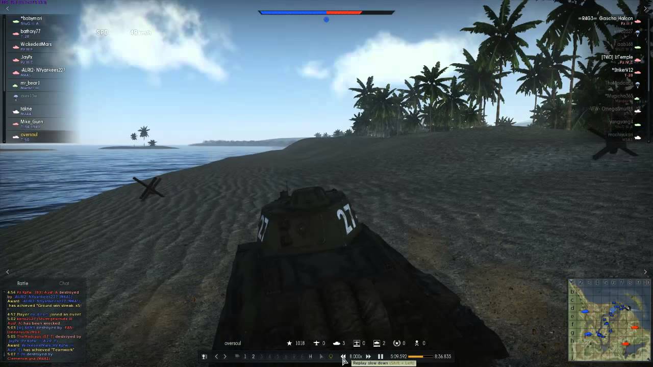 War Thunder - T-50 - rofl stomper