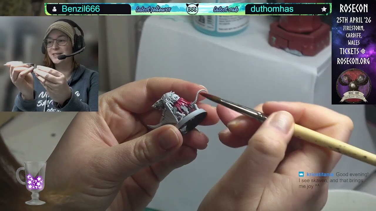 Ratsratsrats, come join the rat gang! Skaven (speedy) paint sesh