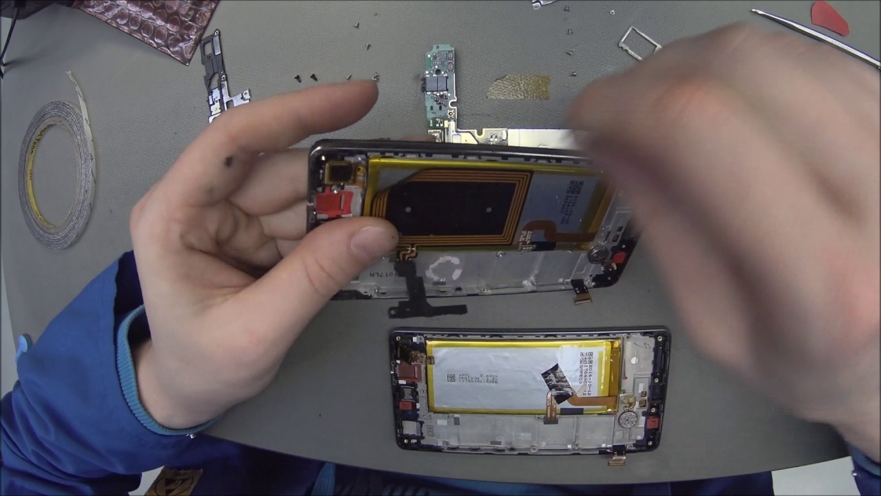 Huawei P8 Lite ALE-L21  Disassembly/replace display modul