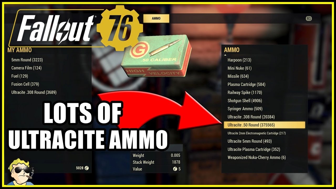 Простое руководство по ультрацитовым боеприпасам — Fallout 76