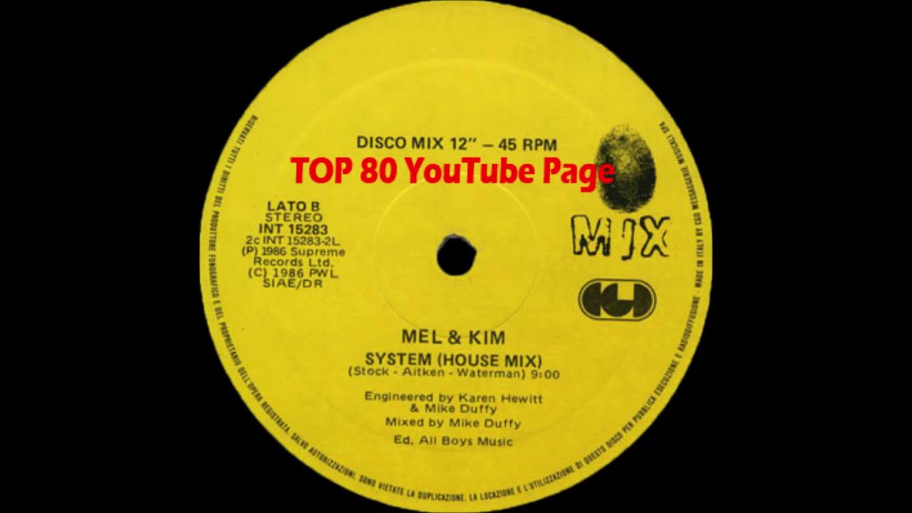 Mel & Kim - System (House Mix)