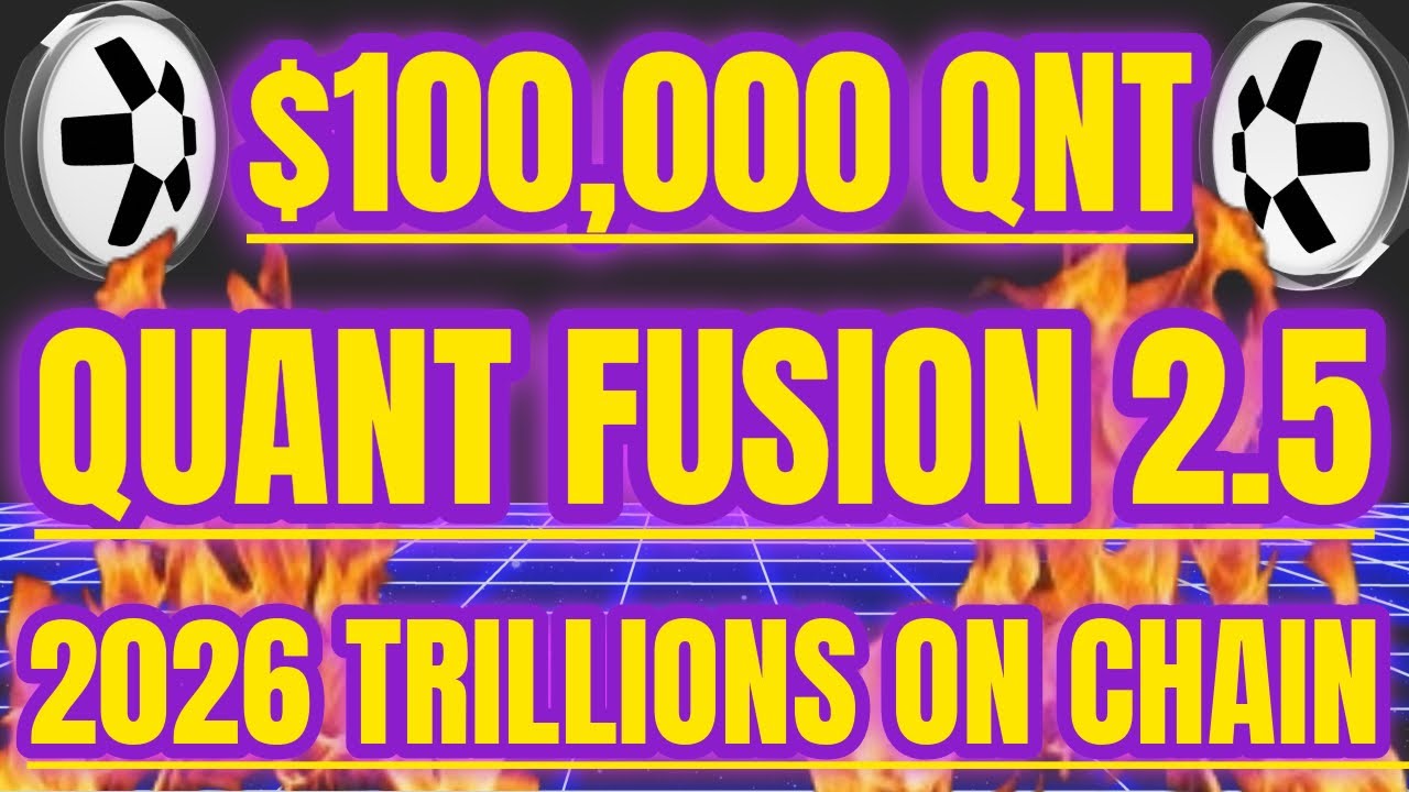 🔥Quant Fusion 2.5 the Blueprint for Trillions in Multi-Chain Tokenization! 100K QNT