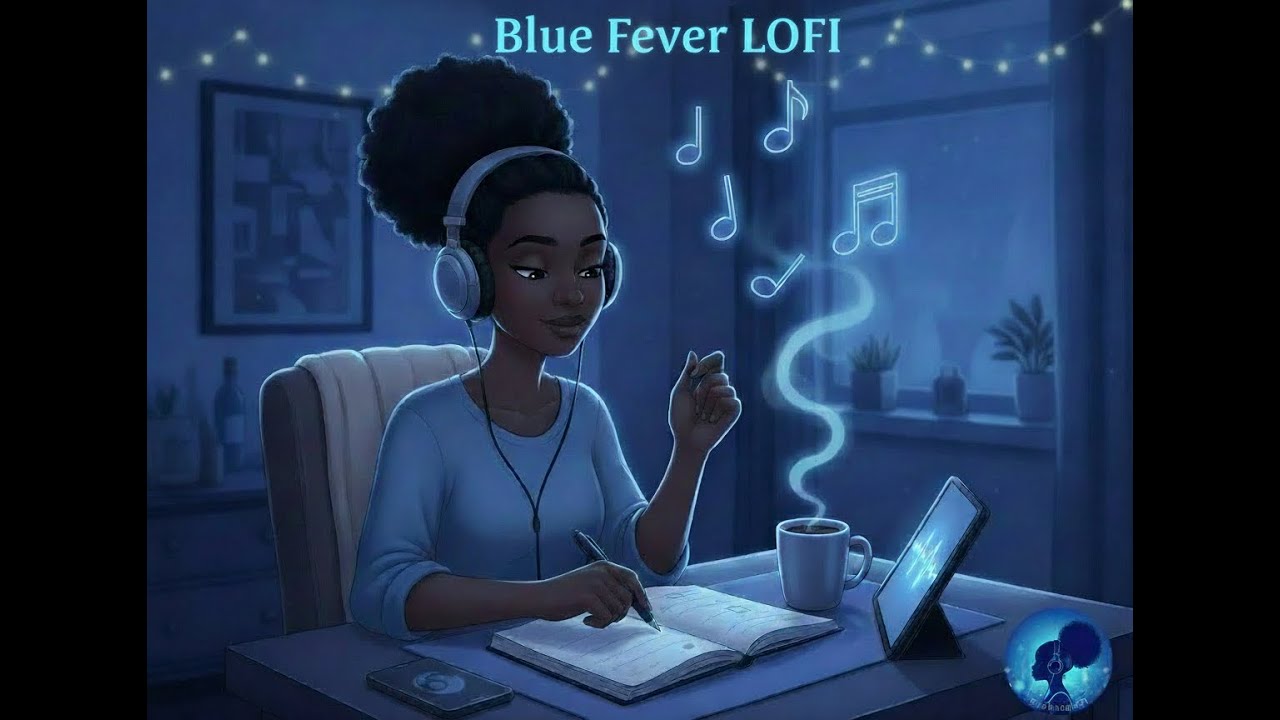 Blue Fever LOFI: Study, Sip, & Vibe All Night