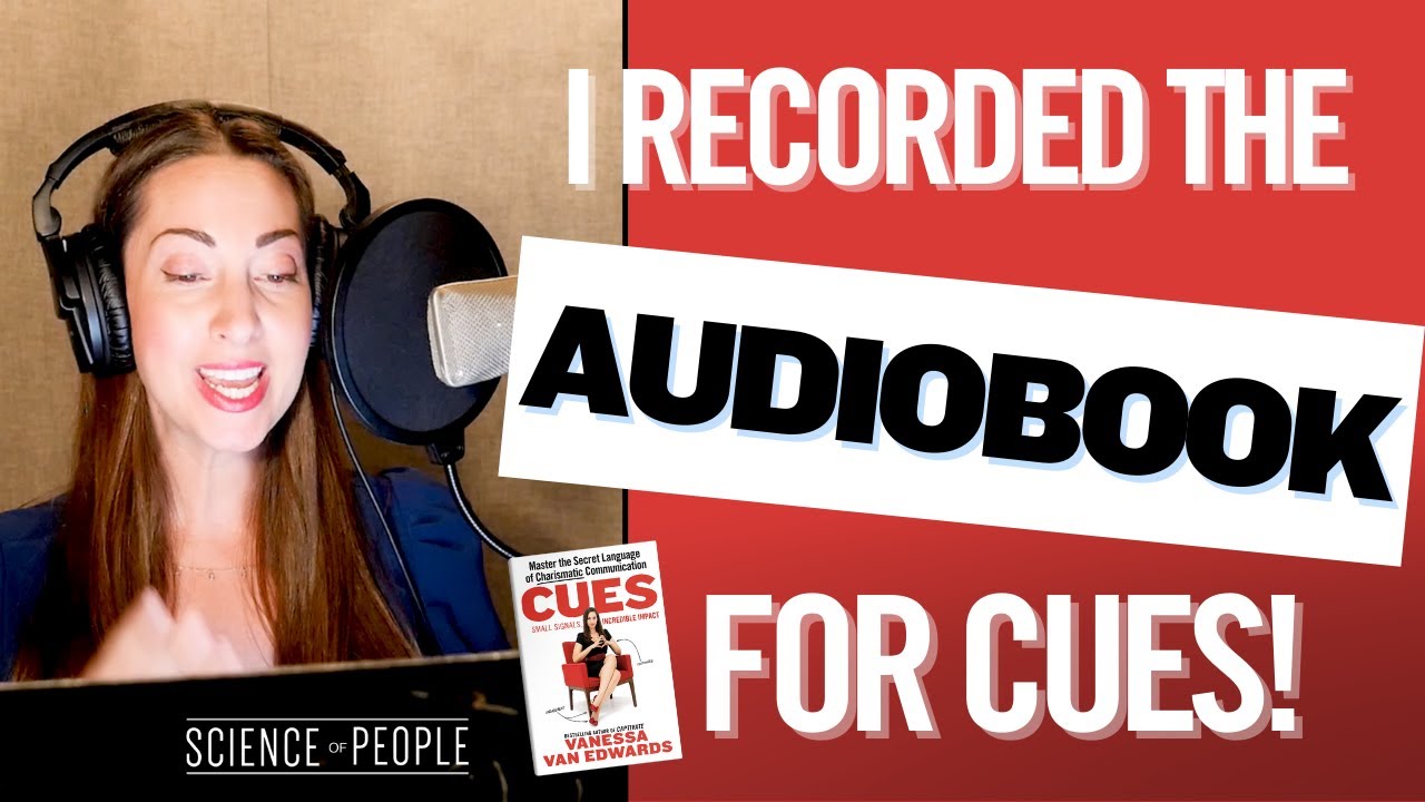 Recording the Audiobook for Cues at Arlyn Studios!