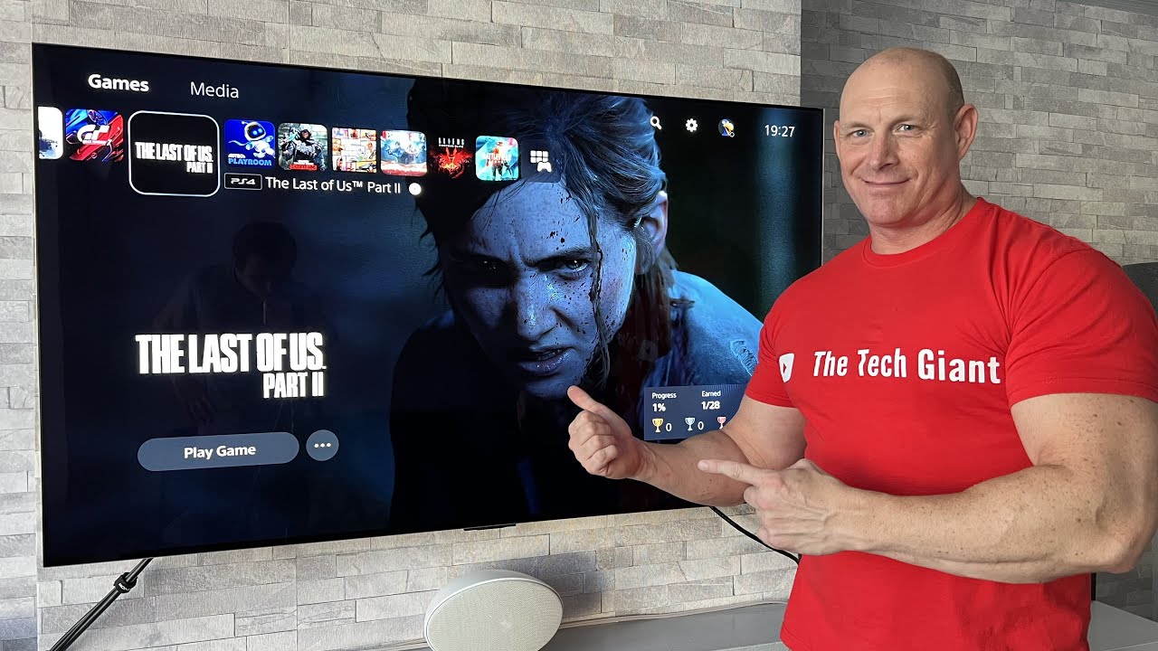 LG C2 OLED Gaming test with PS5