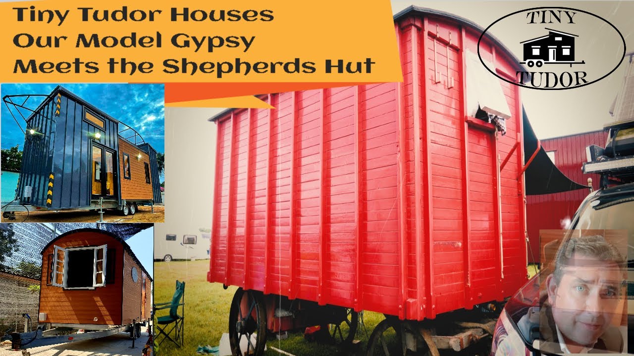 Tiny Tudor Houses Gypsy meets the Shepherds Hut ancestor - Vintage Tiny Tudor - Tiny Tudor