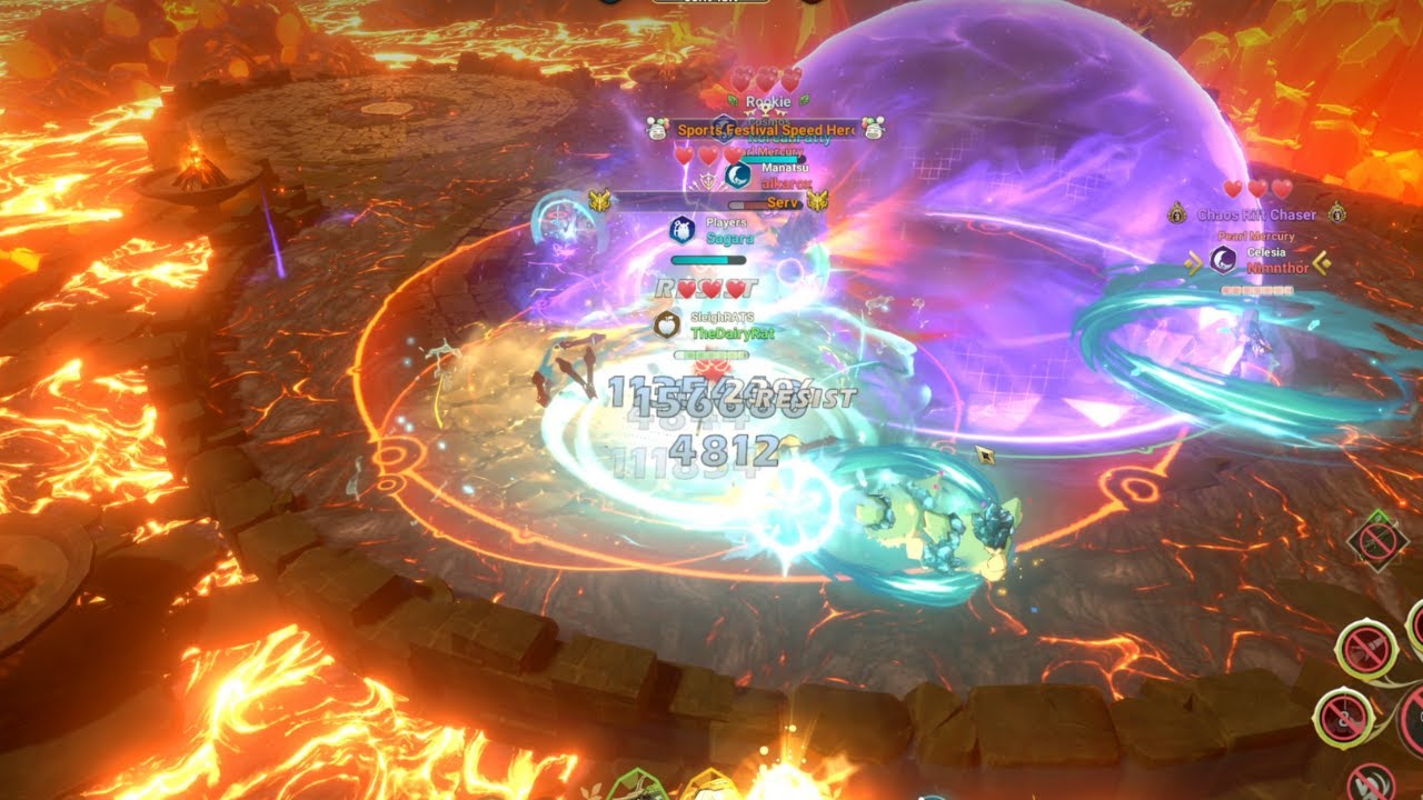 Ni No Kuni Cross Worlds - Lava Valley PvP (12/18)