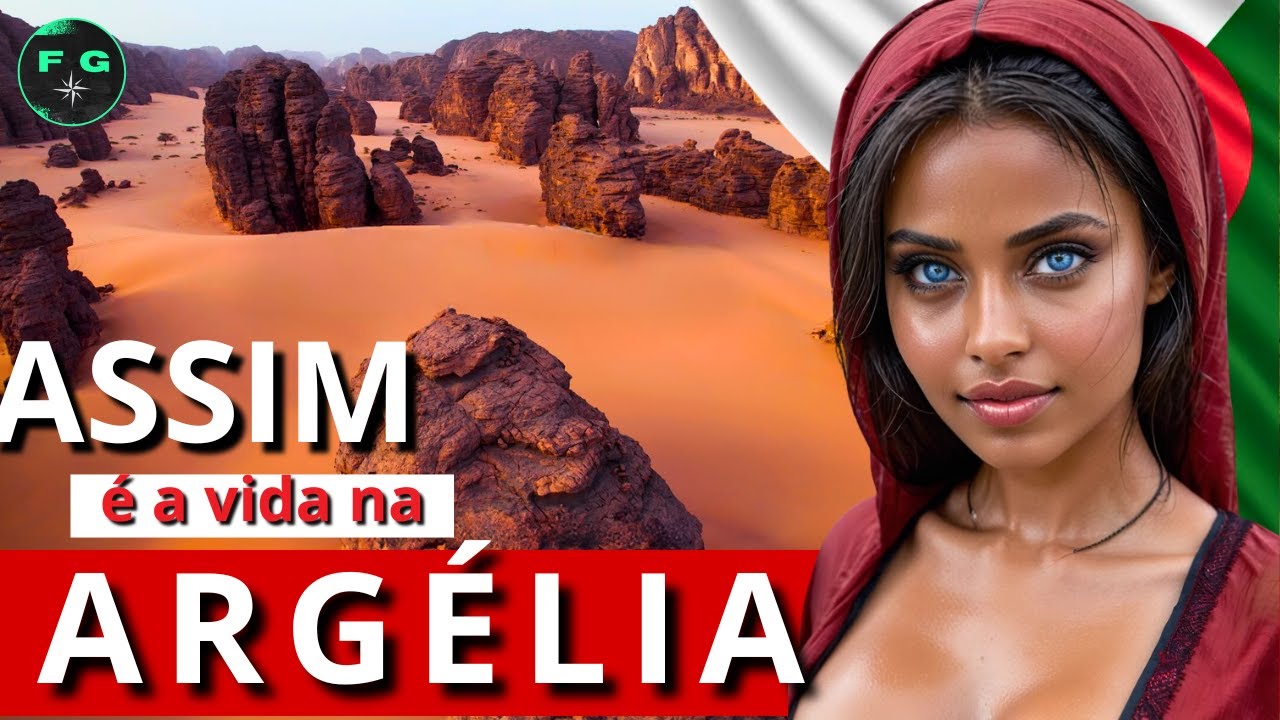 ARGÉLIA 4K l Assim é a Vida na Argélia: A Jóia do Norte da África