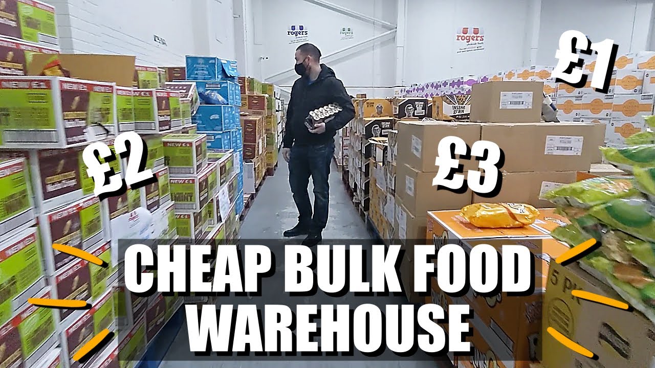 I went to a DISCOUNT BULK FOOD WAREHOUSE for the first time!