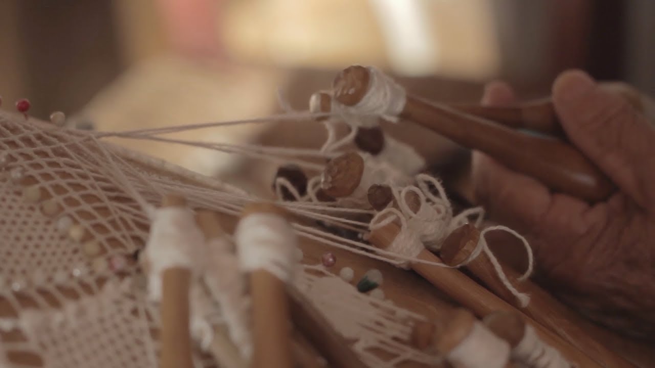 Rendeiras de Sambaqui no Evento Territ&oacute;rios da Arte 2017 em Florian&oacute;polis