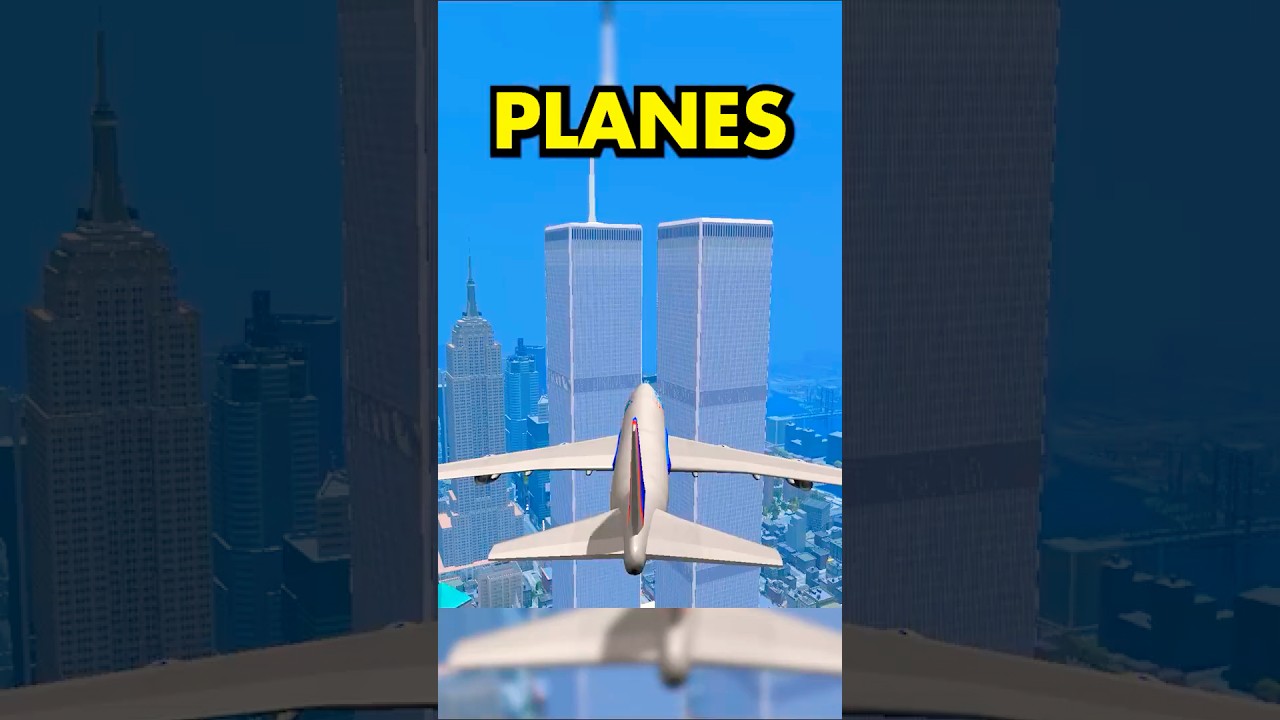 PLANES vs BUILDINGS IN GTA GAMES