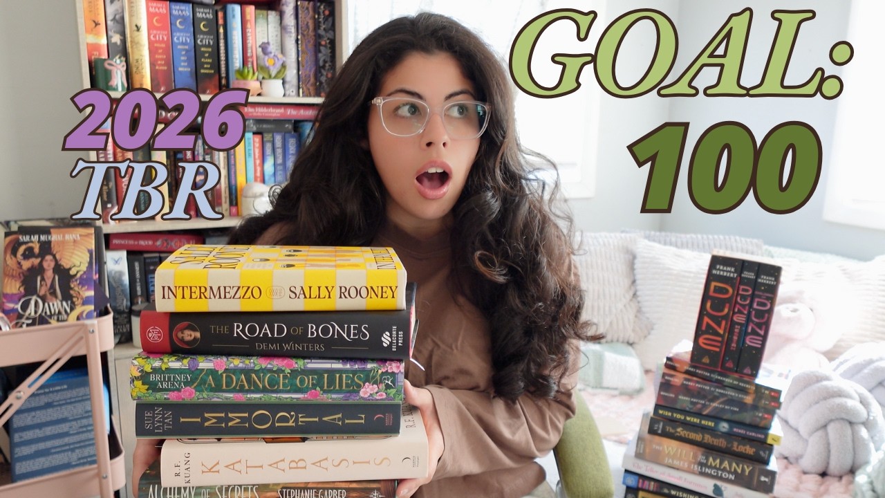 I'm Setting a HUGE 2026 Reading GOAL! 📚 (The New Strategy I'm Using To Hit It) 🎯