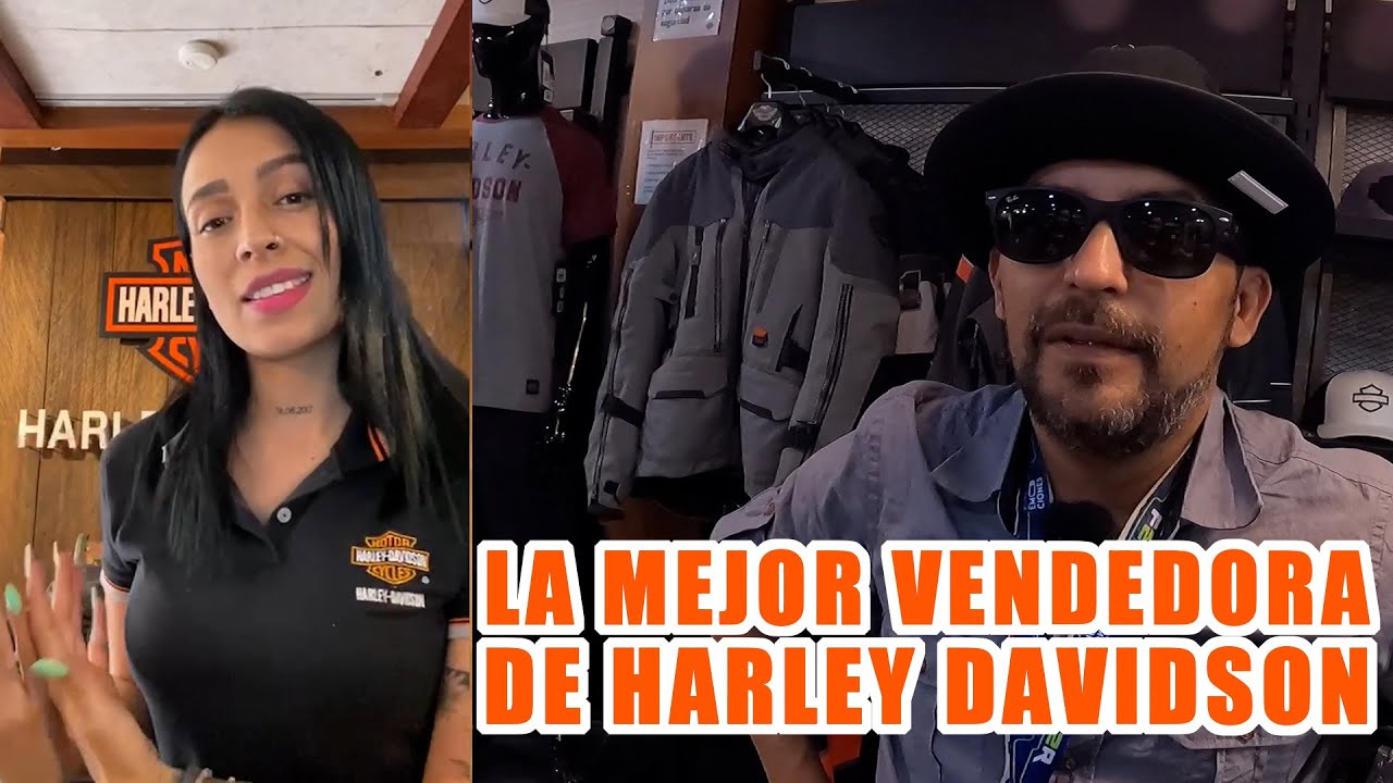 HARLEY DAVIDSON COLOMBIA Y SU MEJOR VENDEDORA