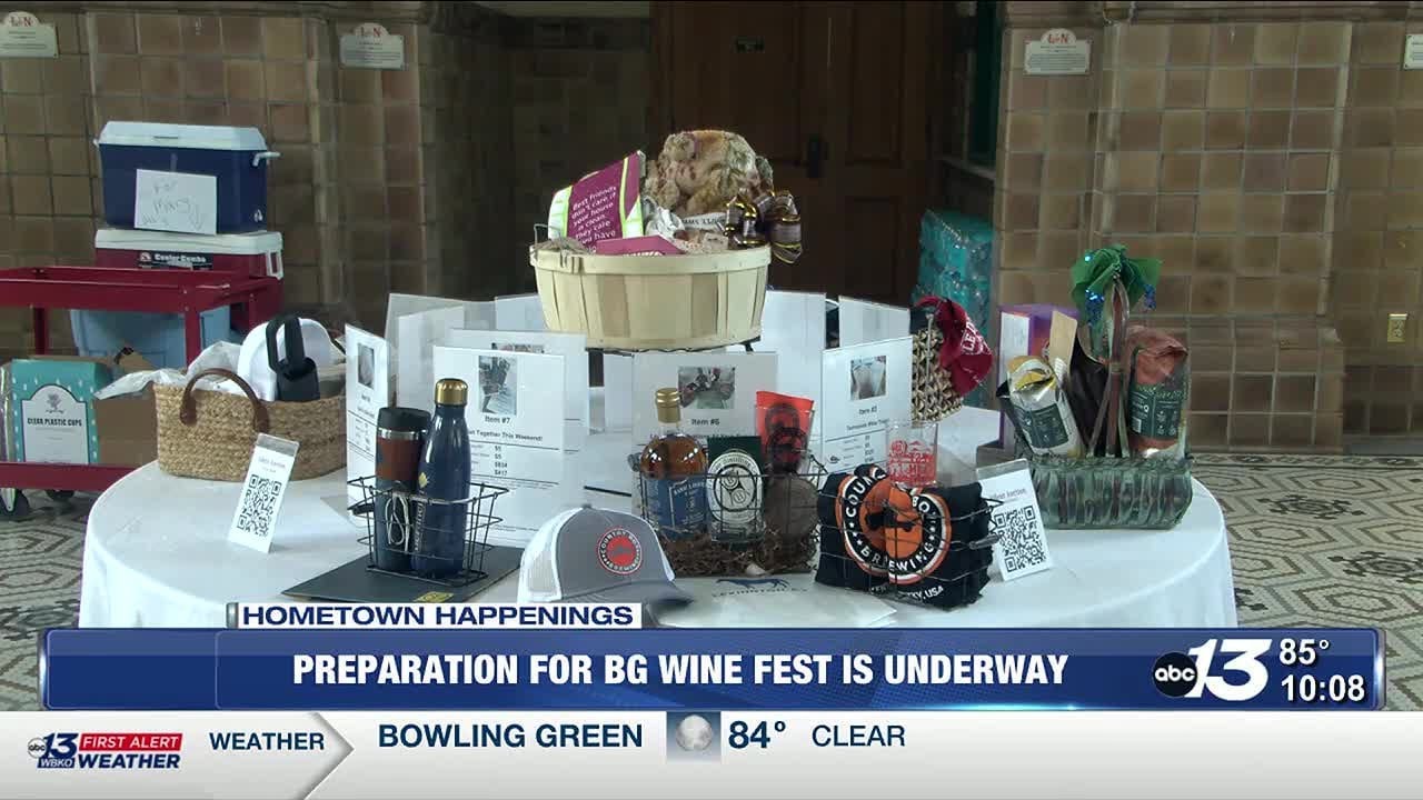 Historic Railpark prepares for BG Wine Fest