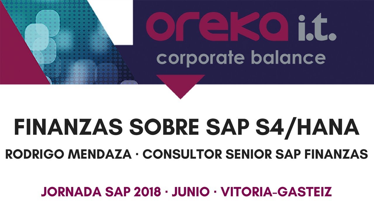 Finanzas sobre SAP S4/HANA