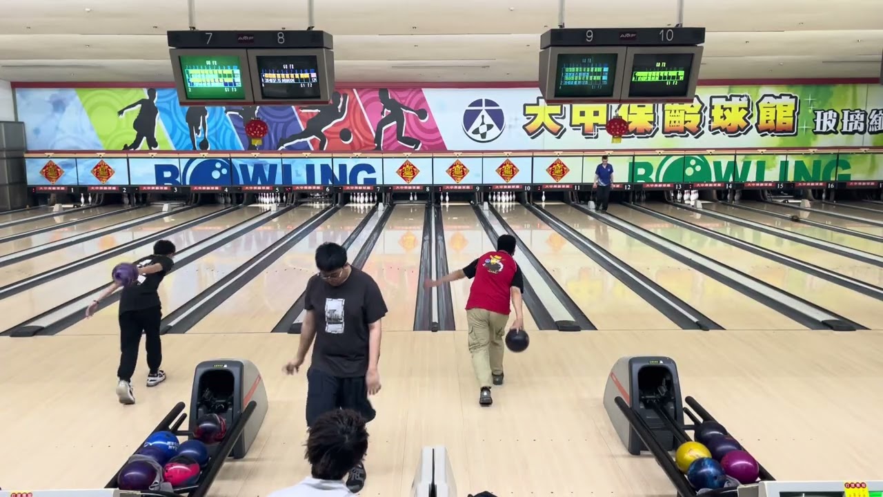 大中暗工教BOWLING TIME3/3第四局