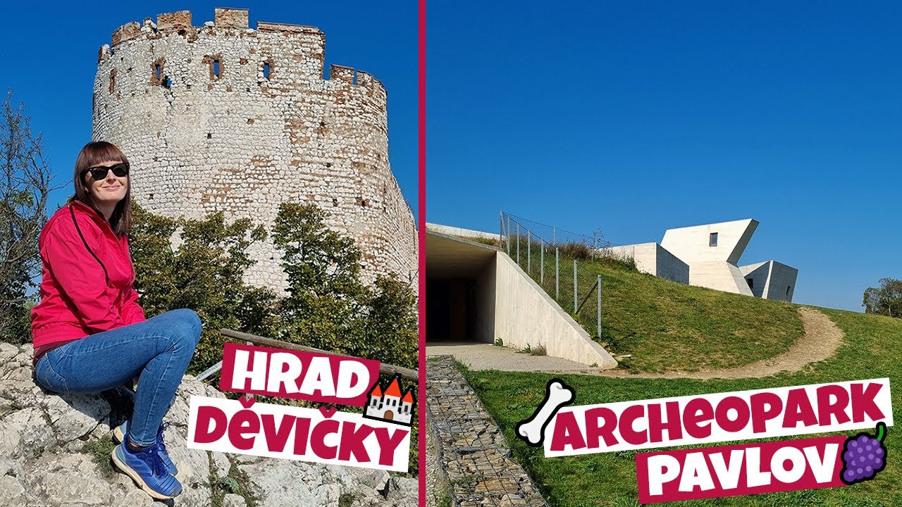 Výlety po Česku - zřícenina Děvičky & archeopark Pavlov 🦴