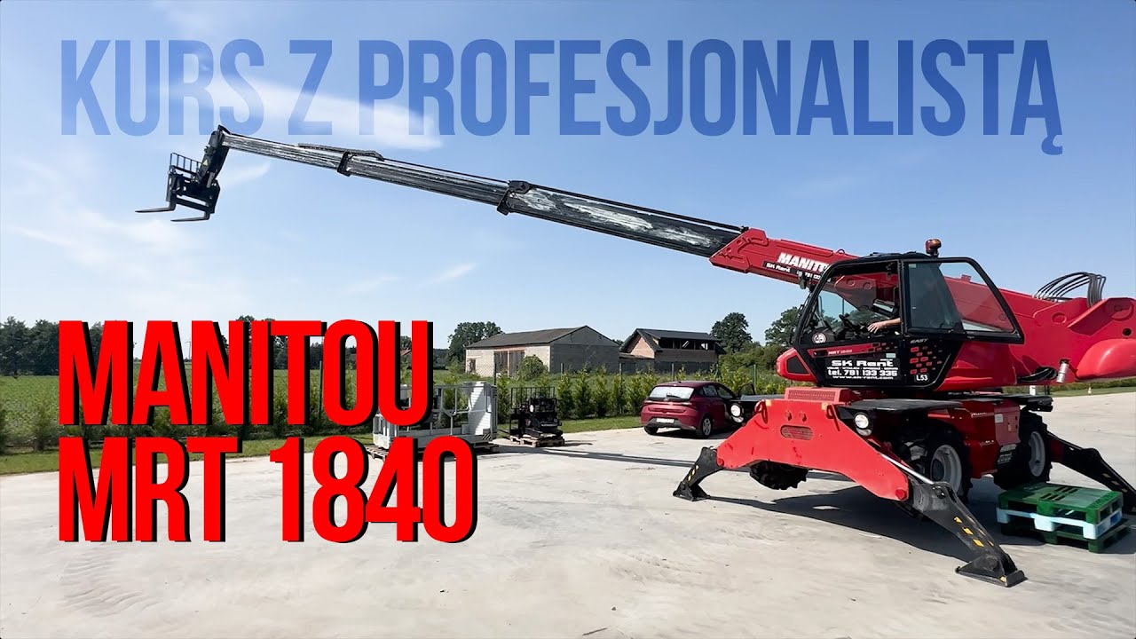 Ładowarka Teleskopowa Manitou MRT 1840 w Akcji | Profesjonalny Operator Tłumaczy