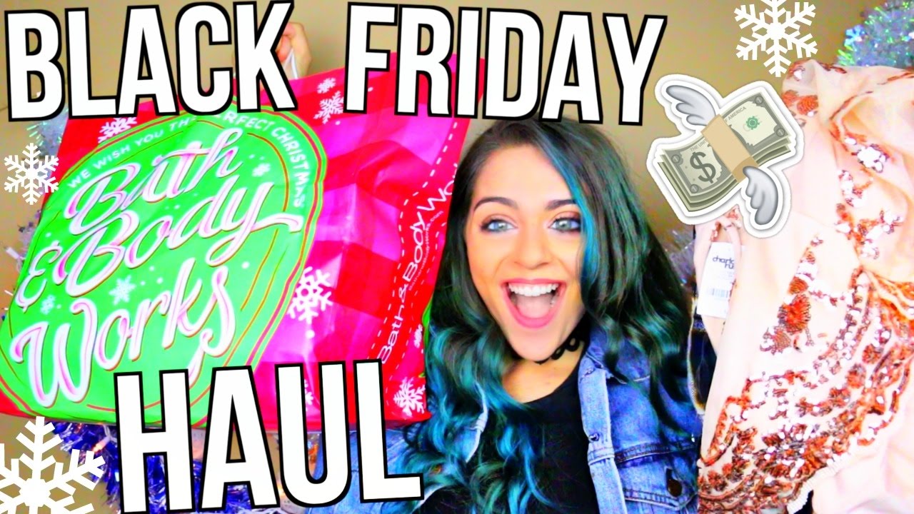 BLACK FRIDAY HAUL 2016!! + Giveaway!
