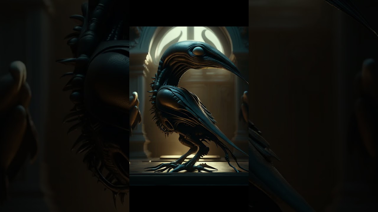 Alien Birds #aliens #Birds #bird