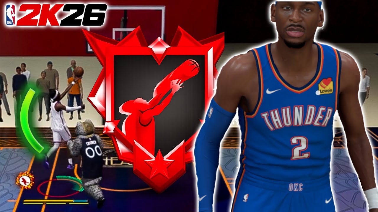 The MOST REALISTIC *OPTIMIZED* SHAI GILGEOUS-ALEXANDER Build on NBA 2k26!