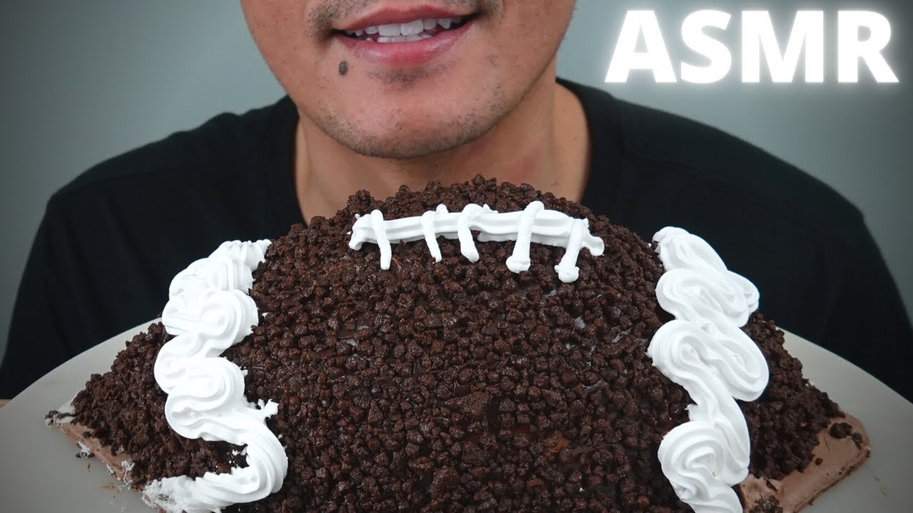 ASMR | Carvel Ice Cream Cake ~ Game Ball | The Hangry Mole