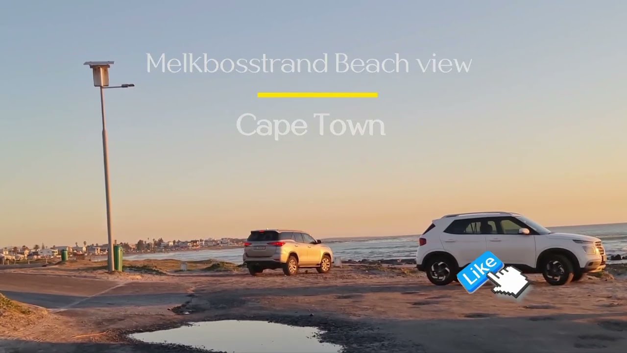 MY SUNSET RIDE AROUND MELKBOSSTRAND CAPE TOWN - unedited #melkbosstrand #southafrica