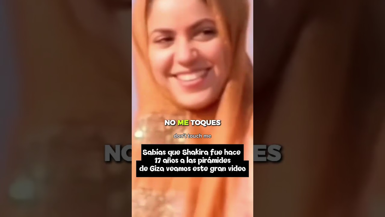 Shakira en las pir&aacute;mides de Egipto #shakira #far&aacute;ndula #trendingnow #tendencia #viralvideo