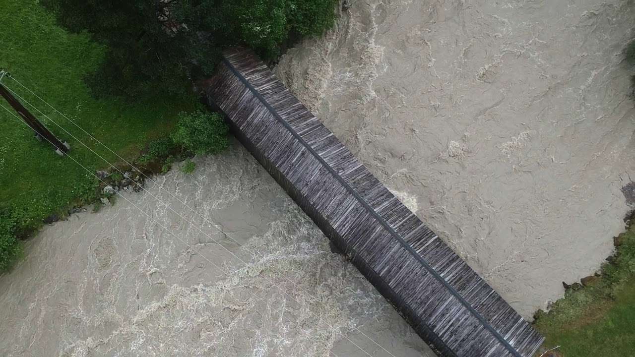 Hochwasser Oetz 12 06 2019