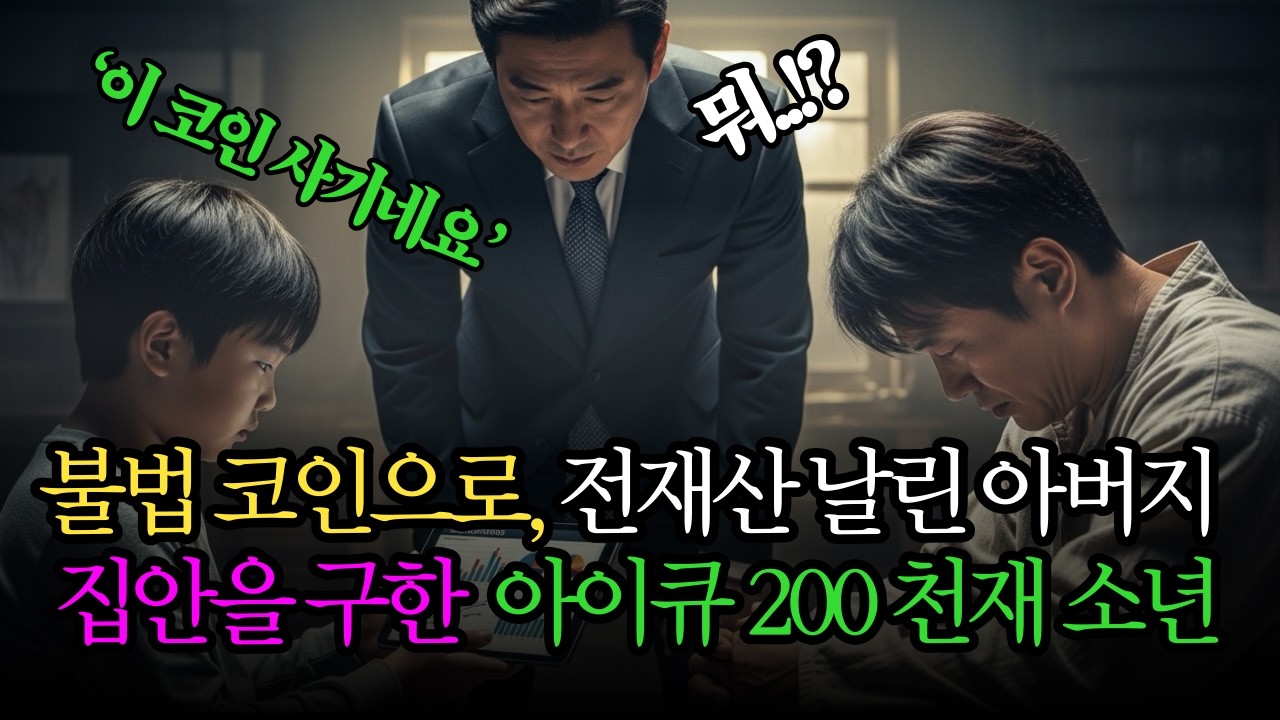 코인에 미쳐 사채까지 쓴 아빠를 열세살  천재 아들이 증거와 구조로 판을 뒤집었다ㅣ감동사연ㅣ사연라디오ㅣ인생이야기