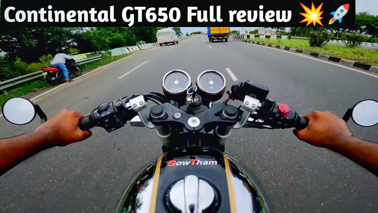 2023 GT650 | Full Review | Top speed | Royal enfiled | Continental GT650 | RED ROOSTED EXHAUST |