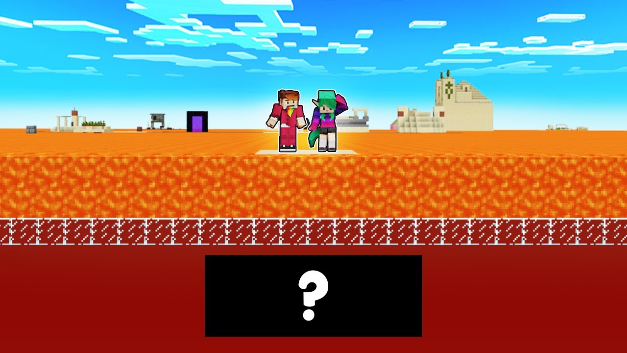 CO UKRYWA SIĘ POD ŚWIATEM Z LAWY? 🤯 - Minecraft | CZOKO I NALI