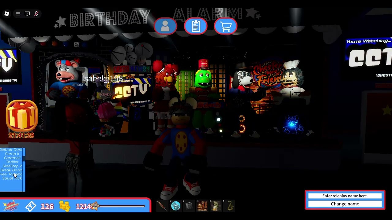 Roblox - Chester Cheez's Pizza Roleplay - Chester's Band of Friends - Special Feel in a Oldsmobile