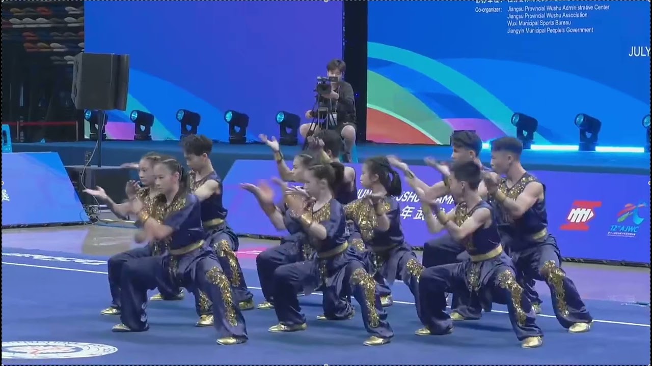 The 12th Asian Junior Wushu Championships – Group Event Hong Kong Wushu Team