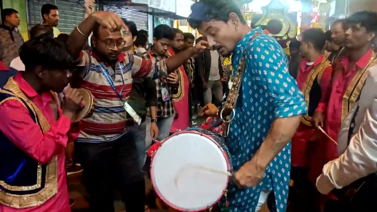 Krishna Dhol TASA🔥Rohit & Pappu da osadharon যুগলবন্দী💚শ্রী শ্রী অন্নপূর্ণা মাতা ষষ্ঠী তলা rash 2023