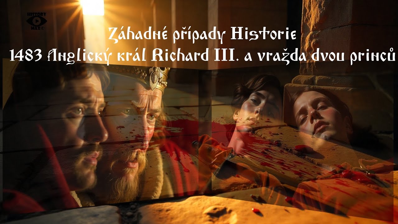 Z&aacute;hadn&eacute; př&iacute;pady Historie: 1483 Anglick&yacute; kr&aacute;l Richard III. a vražda dvou princů...Dokument CZ