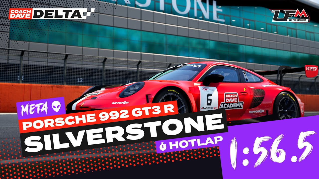ACC Onboard Lap: Porsche 992 GT3 R at Silverstone CDA M LFM S13W1