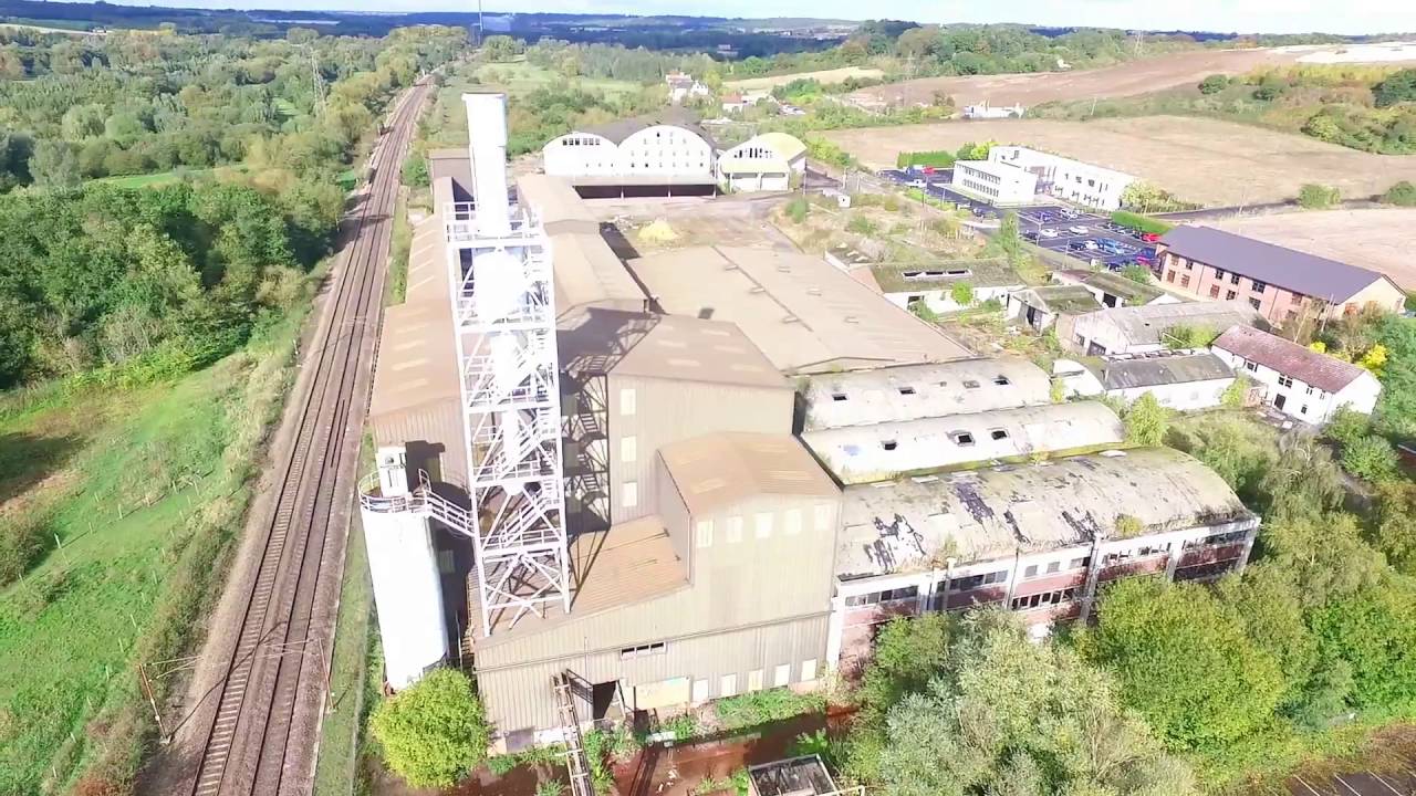 Fisons Fertiliser Factory with DJI Phantom 3 Advance (Drone Video)