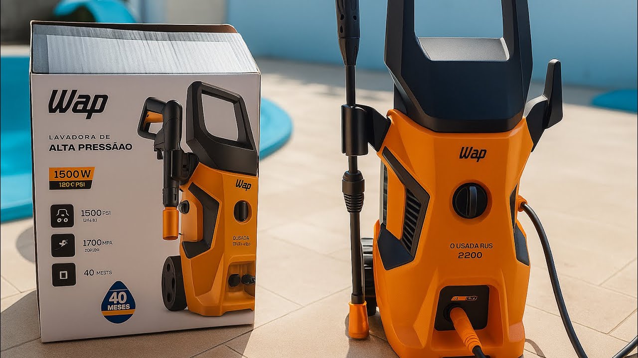 Wap Ousada Wl 2600 Lavadora de Alta Press&atilde;o Com 1750 De Psi| Teste & Unboxing