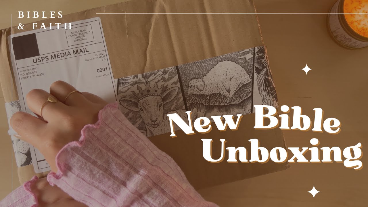 New Humble Lamb Shepherd | Bible Unboxing and first impressions