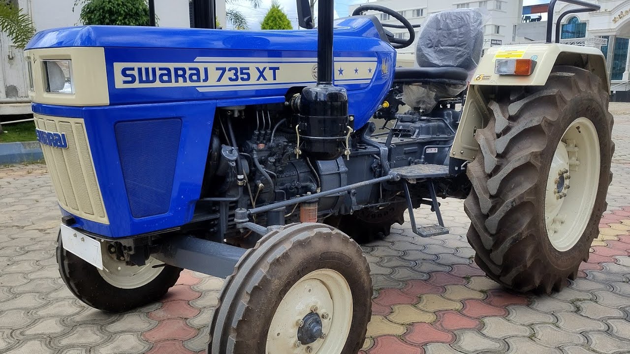 swaraj 735XT 40HP 2WD tractor review in kannada | 400 Hours Service Interval Tractor 