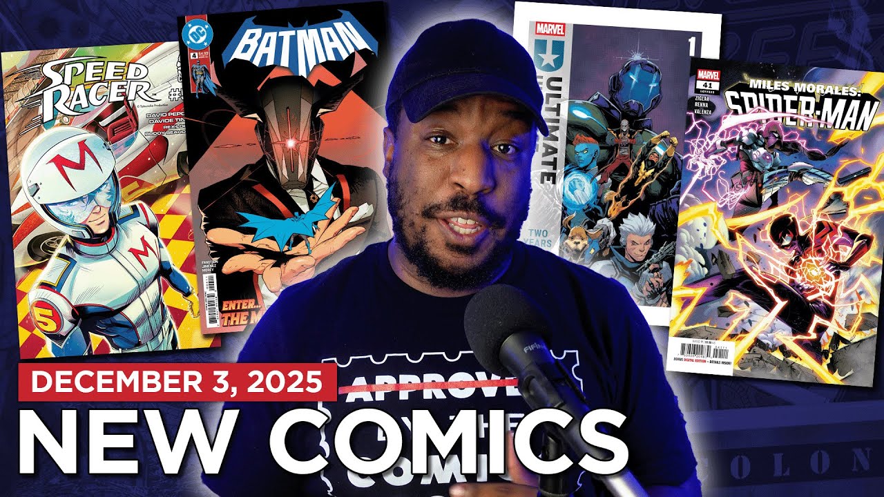 НОВЫЙ ДЕНЬ КОМИКСОВ 03.12.25 | ULTIMATE UNIVERSE: ДВА ГОДА ПРОШЛО, BATMAN #4, СУПЕРМЕН ПРОТИВ КАП...