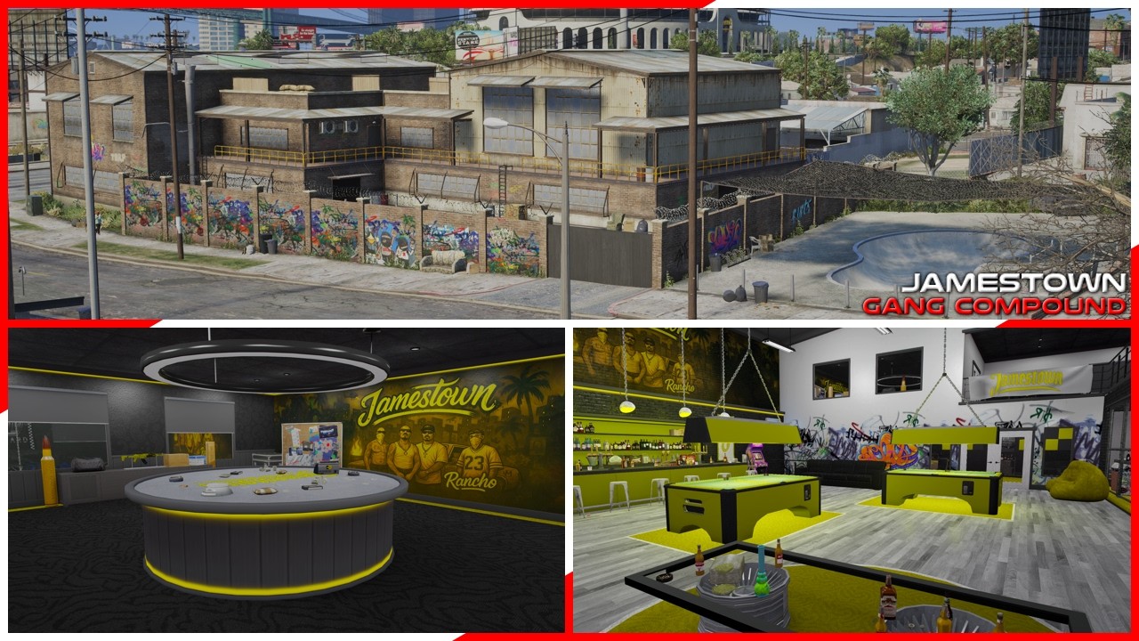 Jamestown Gang Compound MLO | Grimzy [FIVEM]