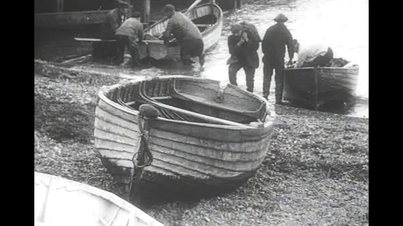 Oyster Fishing at Whitstable, England (c.1909)