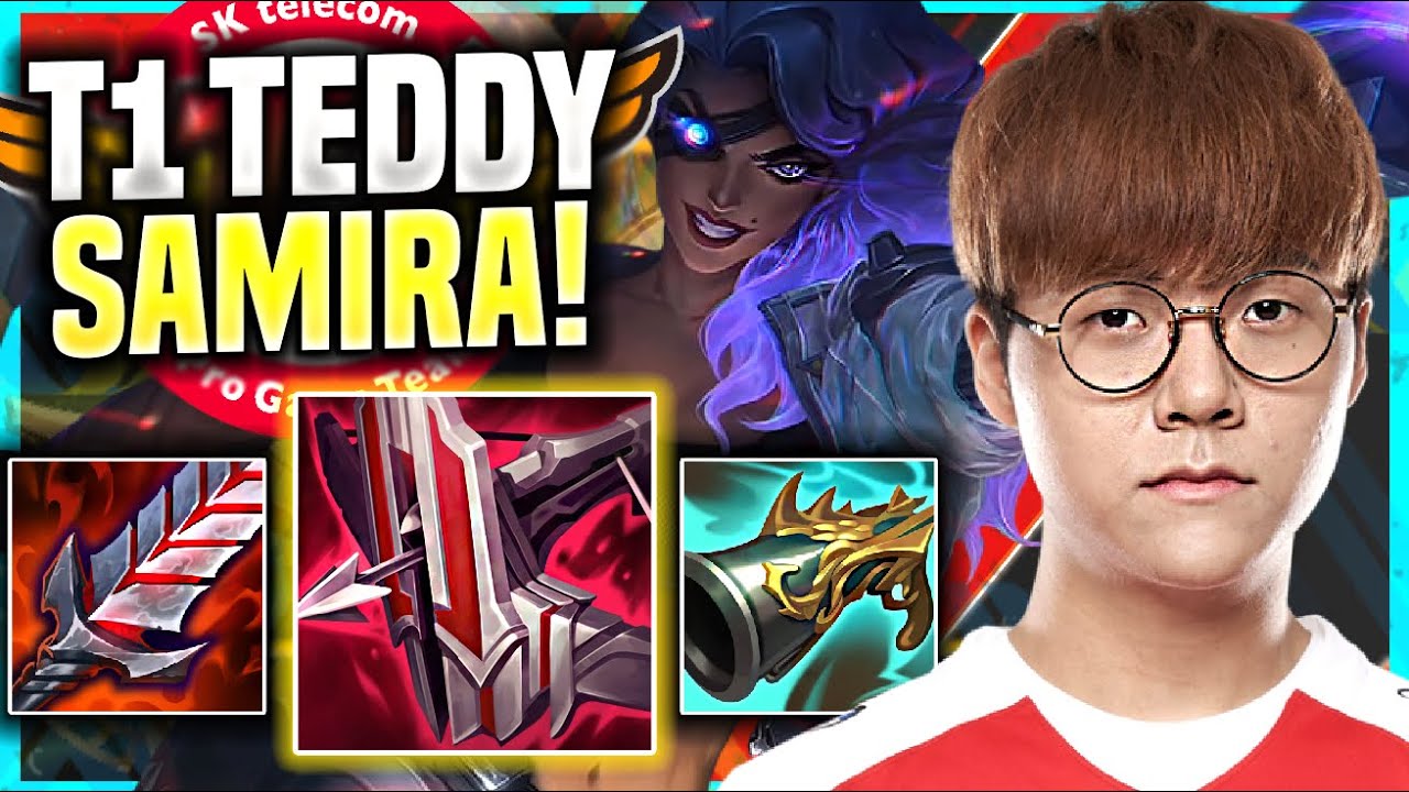 TEDDY IS SO GOOD WITH SAMIRA! - T1 Teddy Plays Samira ADC vs Aphelios! | Season 11